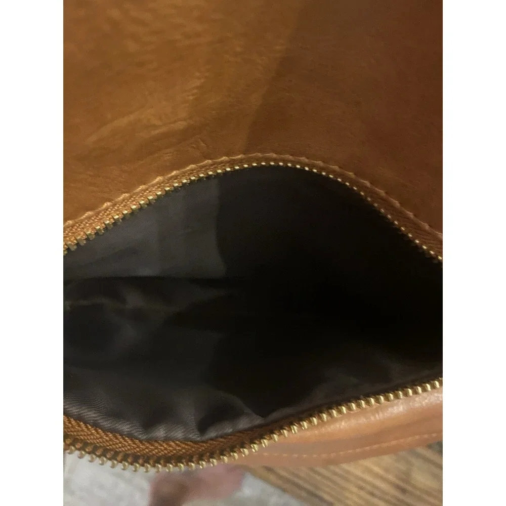 Modern & Chic Womens Vegan Leather Backpack/Bag Camel Color